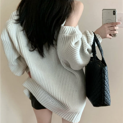 Hollow Oversized Sweater