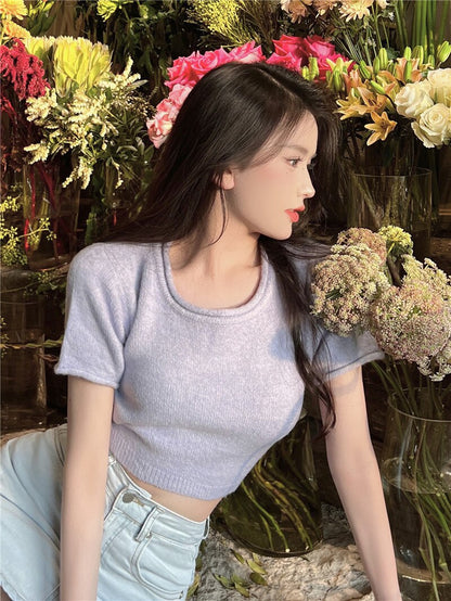 Backless Fleece Top