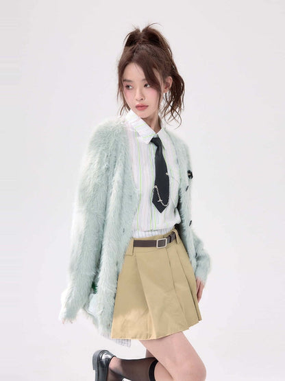 Fleece Cardigan