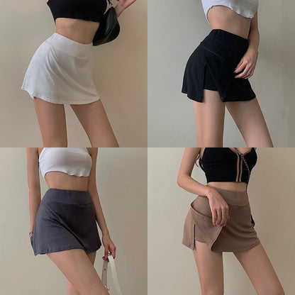 High Waist Mini Skirt