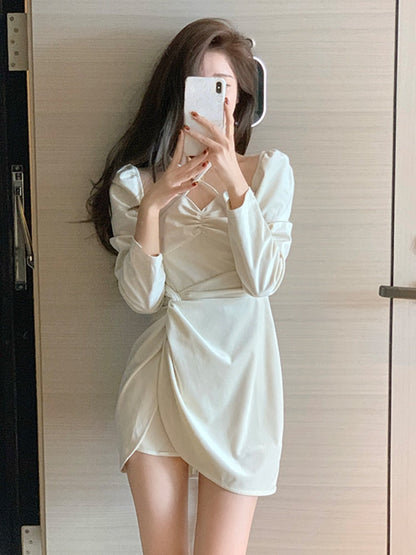 Elegant Velvet Mini Dress