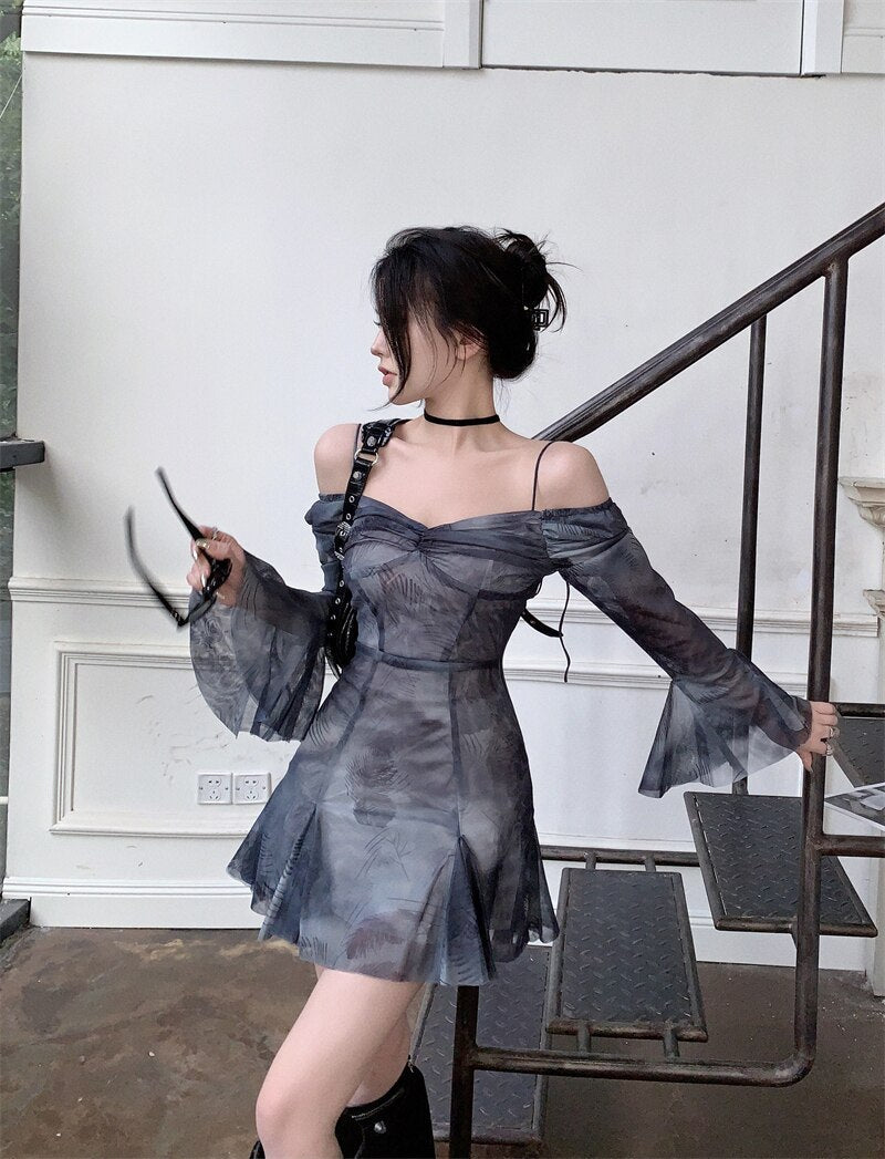 Ice Ruched Dress