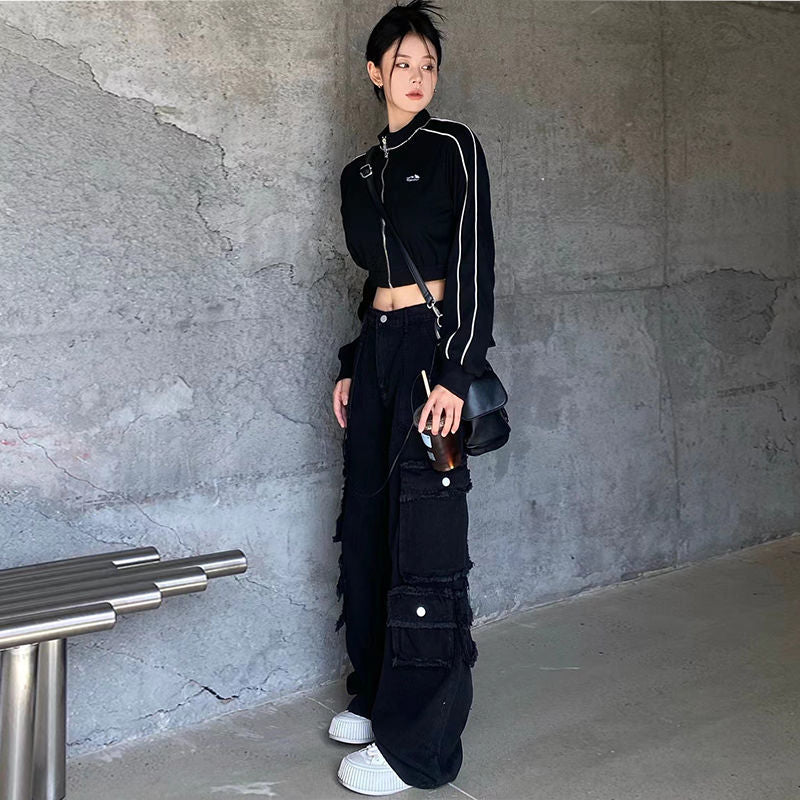 Streetwear Zip Up Jacket