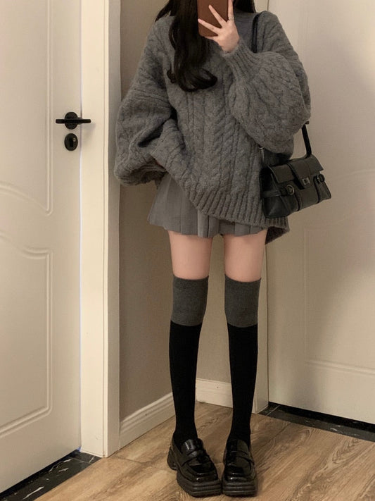 Oversized Knit Sweater