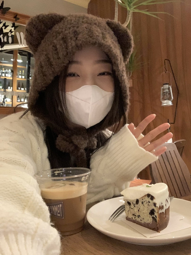 Wool Bear Hat