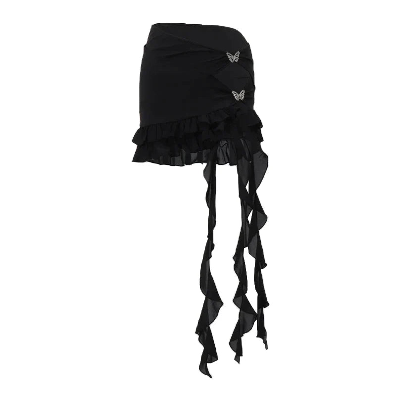 Butterfly Split Skirt