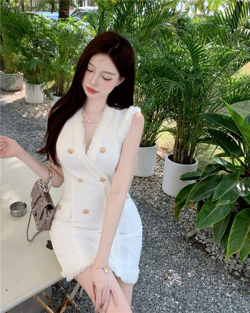 Tweed Vintage Dress