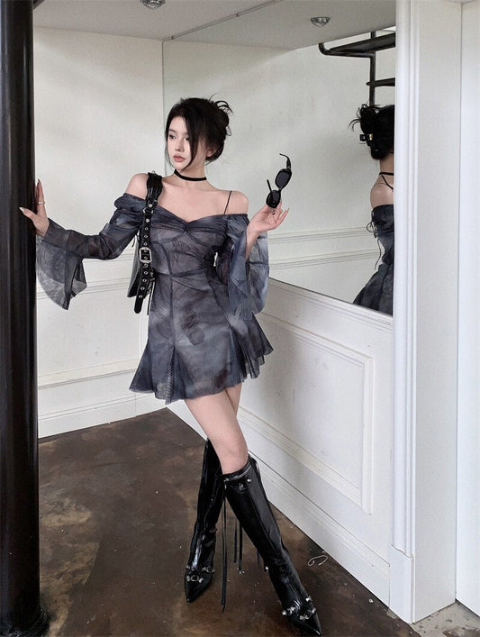 Ice Ruched Dress