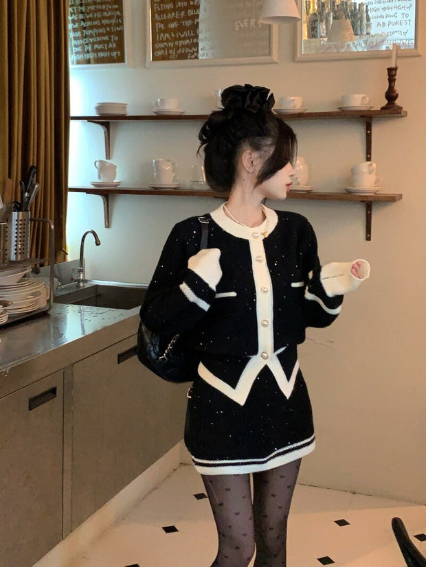 Ellie Top & Skirt Set