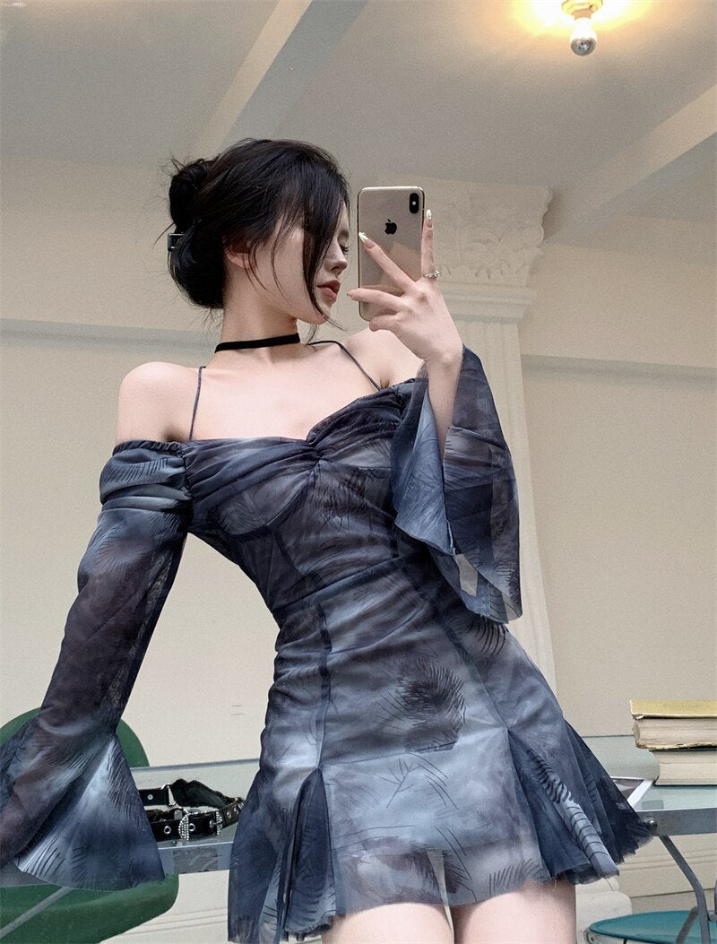 Ice Ruched Dress