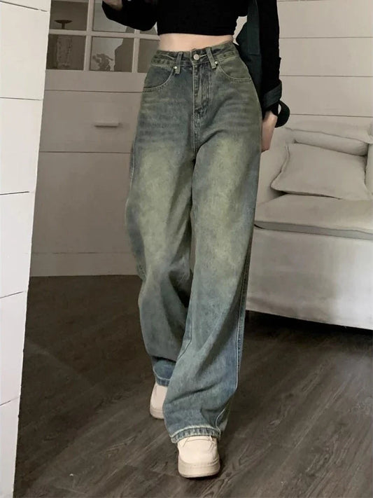 Vintage Wash Fade Jeans