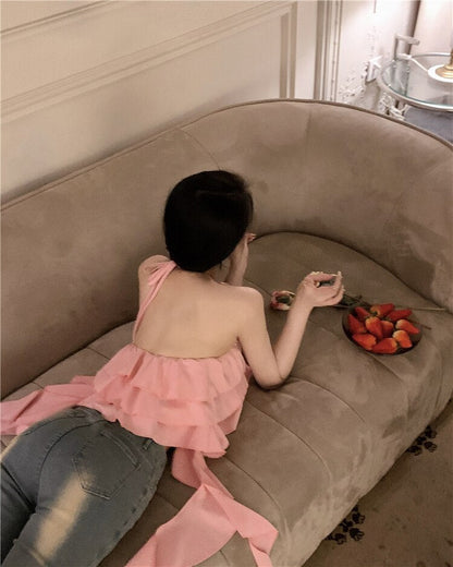 Rose Accent Tank Top