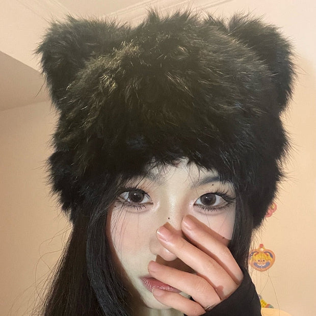 Black Bear Ears Hat