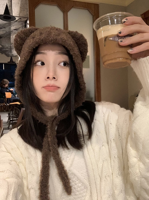 Wool Bear Hat