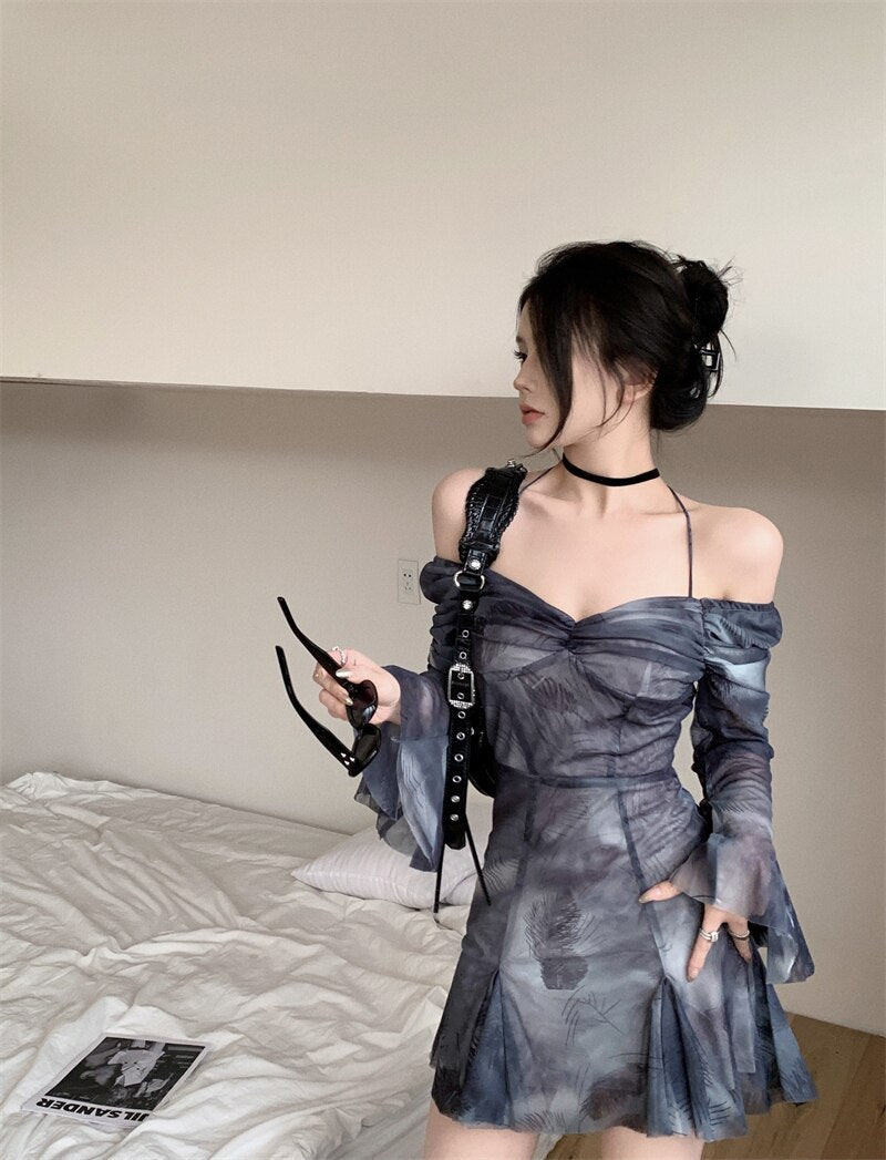 Ice Ruched Dress
