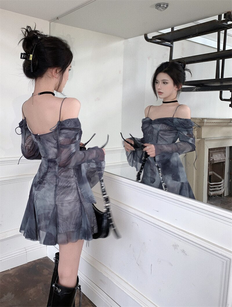 Ice Ruched Dress