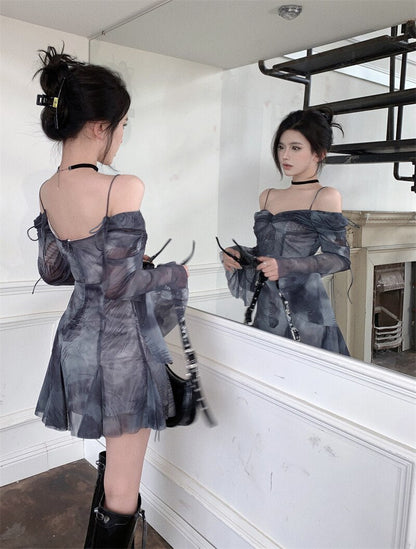 Ice Ruched Dress