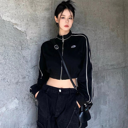 Streetwear Zip Up Jacket