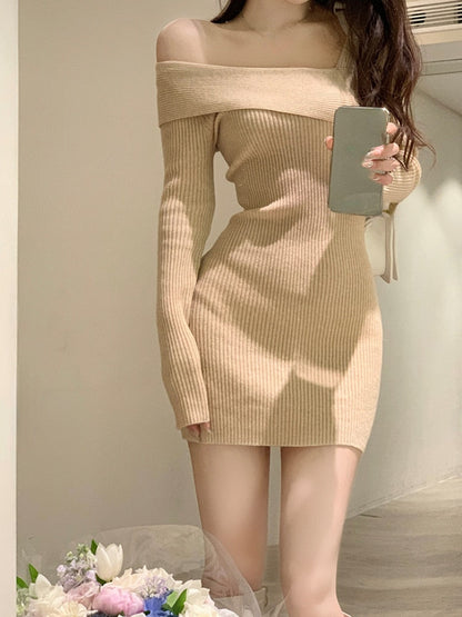 Knit Autumn Dress