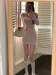 Knit Top & Skirt Fall Set