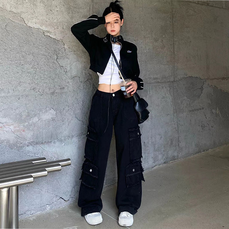 Streetwear Zip Up Jacket