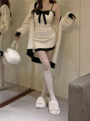 Bow Mini Dress Set