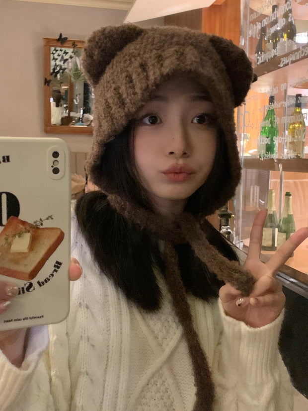 Wool Bear Hat