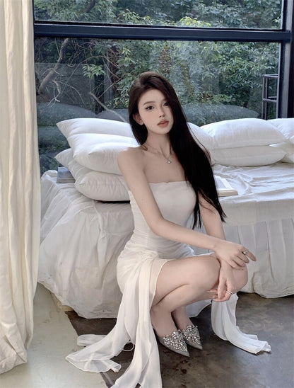 Sleeveless Cut Dress