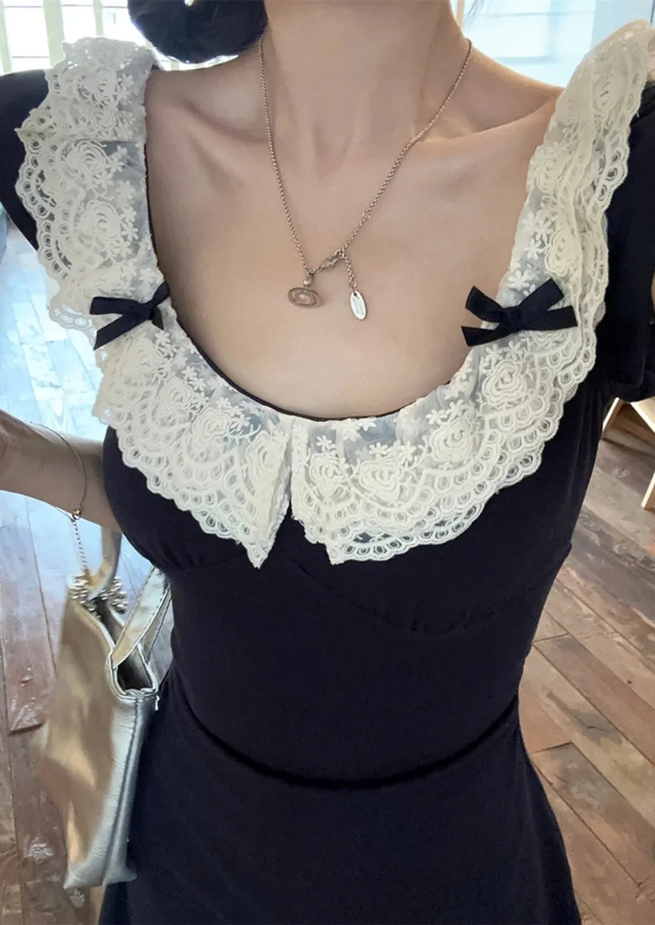 Mini Deep Blue Dress