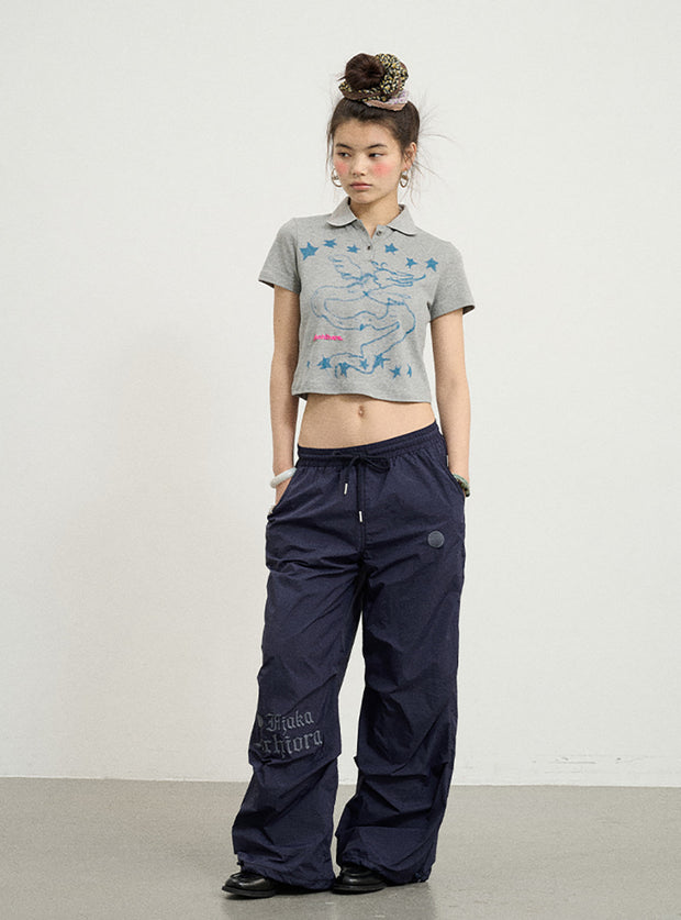 String Ruttle Wide Casual Pants (5color)
