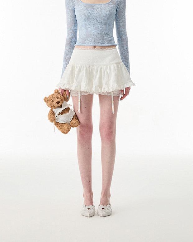 1JINN Ruffle Skirt