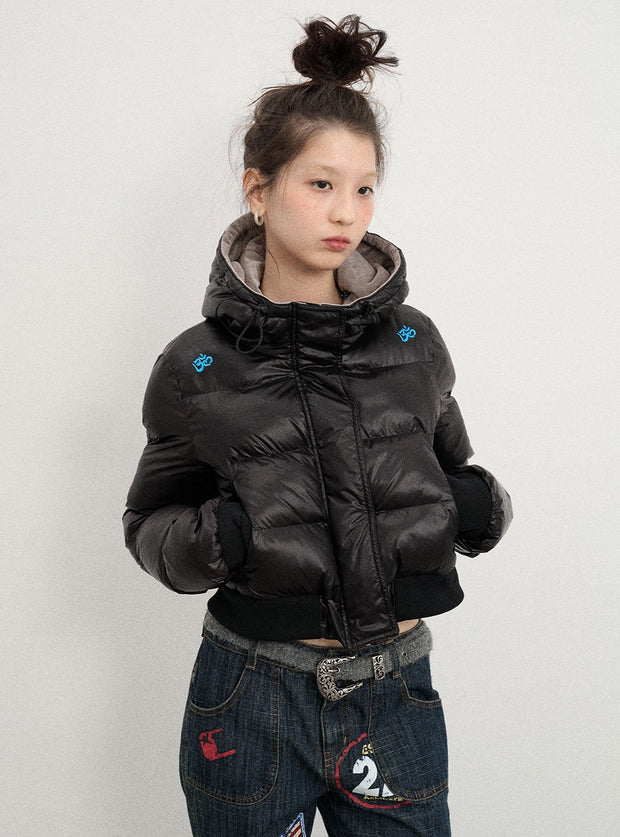 OM Short Cotton Padded Jacket (2color)
