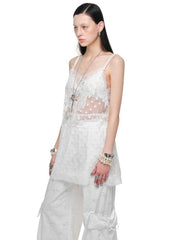 1Jinn Studio Polka Dot Lace Slip Dress - 通販 - Yahoo!