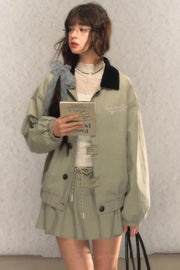 Vintage Cargo Jacket & Skirt Set - My Store