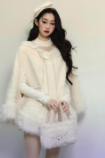 Loose Plush Fur Coat - My Store