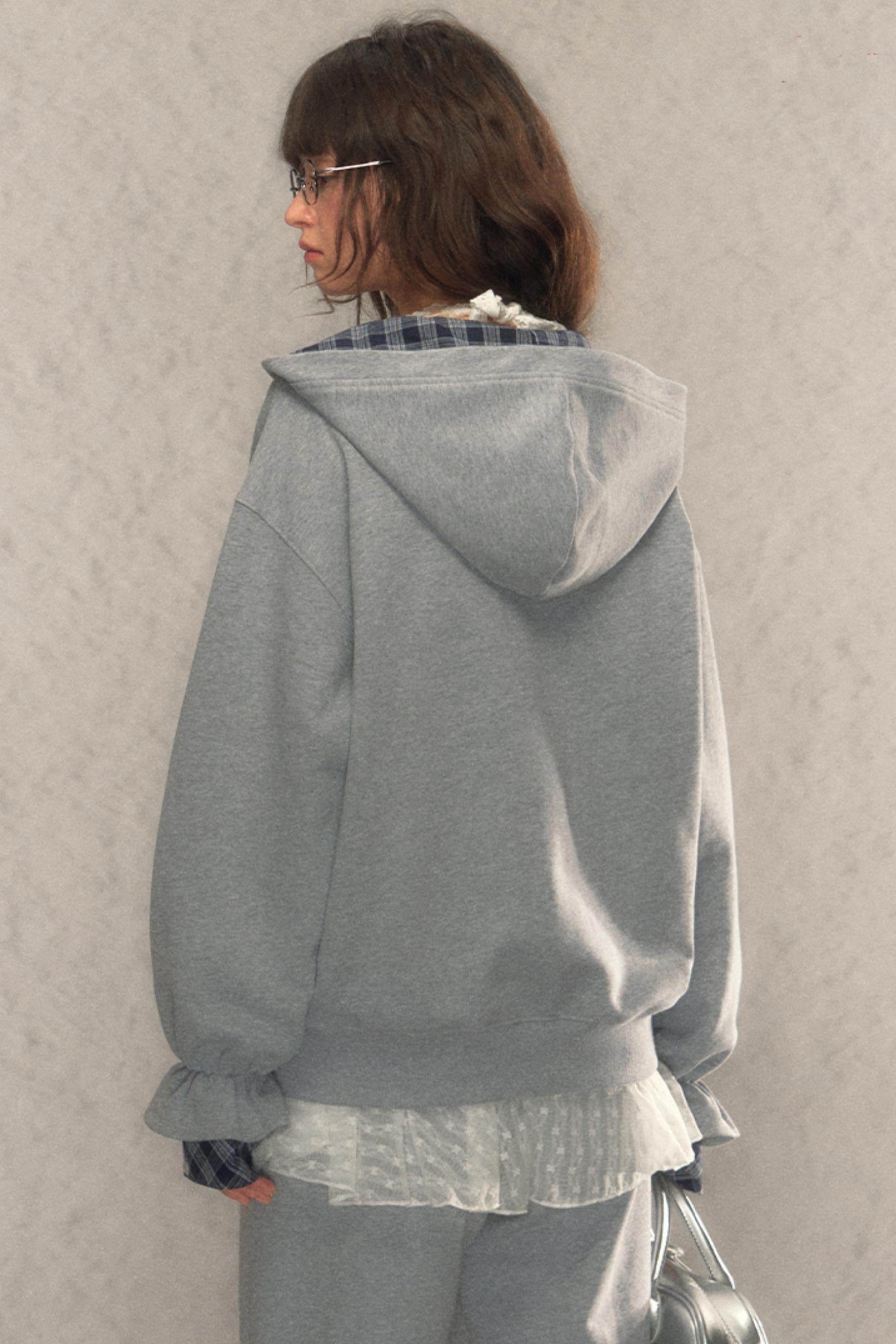 V-Neck Sweatshirt & Pants Set - My Store