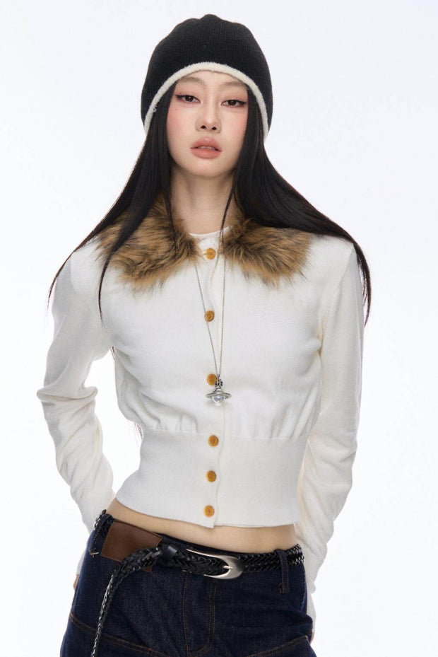 Fur Collar Jacket - My Store