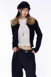 Fur Collar Jacket - My Store