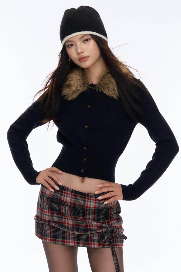 Fur Collar Jacket - My Store