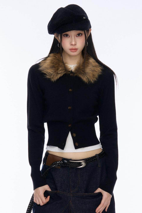 Fur Collar Jacket - My Store