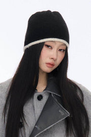 Wool Contrast Hat - My Store