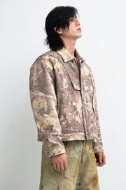 Camouflage Vintage Cargo Jacket