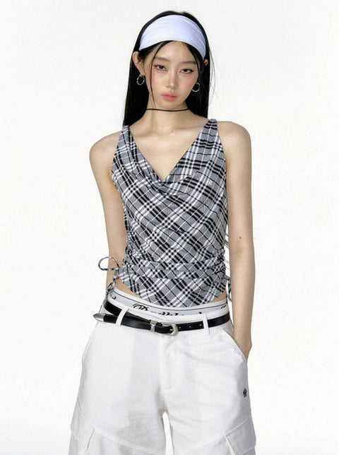 Curriges Plaid Top - My Store