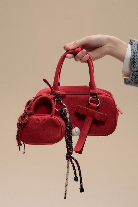 Limited Edition Boston Red Bow Bag - My Store