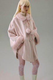 Niche Design Pink Tweed Coat