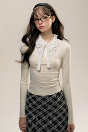 Cozy Moment Knitted Long-Sleeve Top - My Store