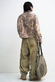 Camouflage Vintage Cargo Jacket