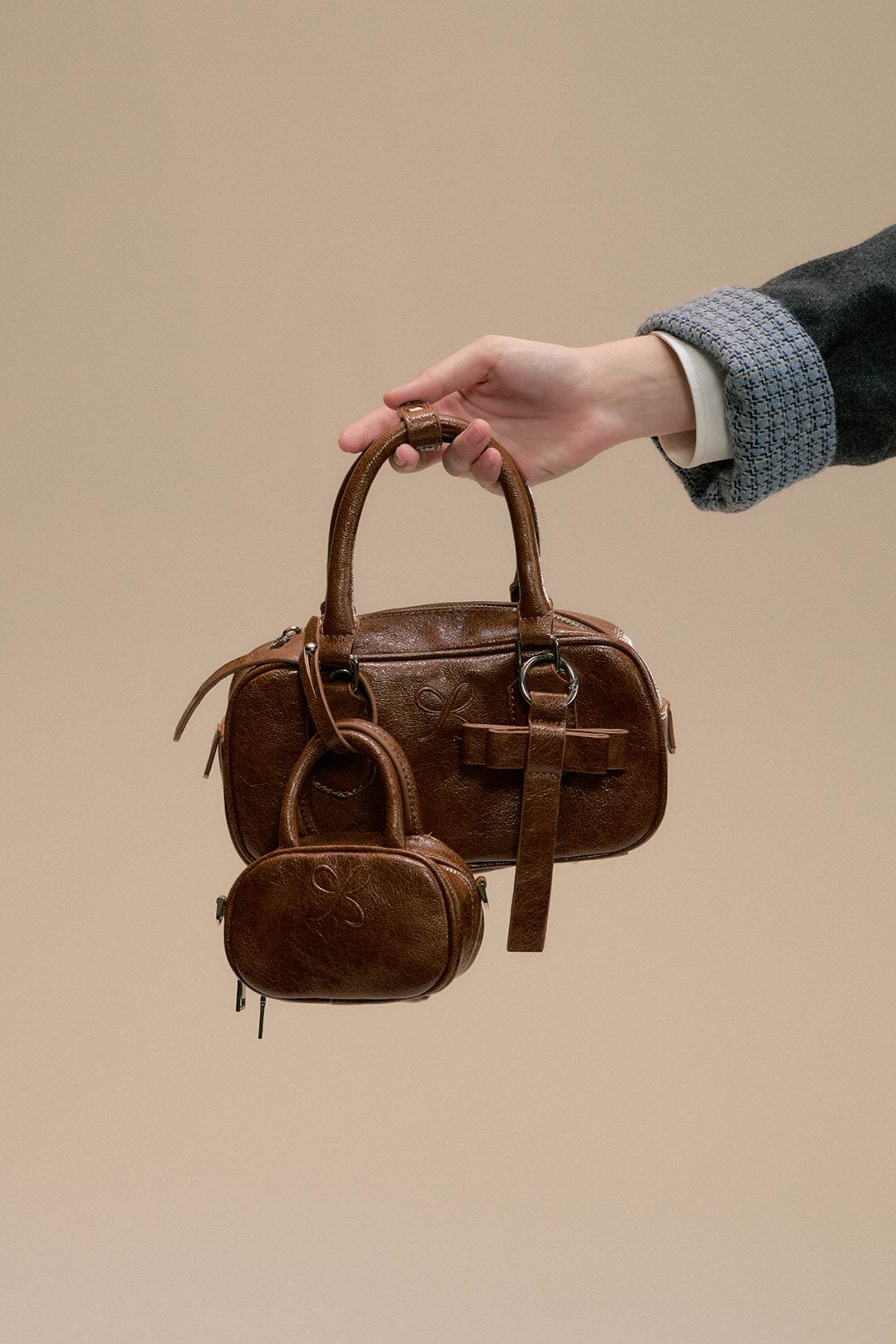 Limited Edition Boston Red Bow Bag - My Store