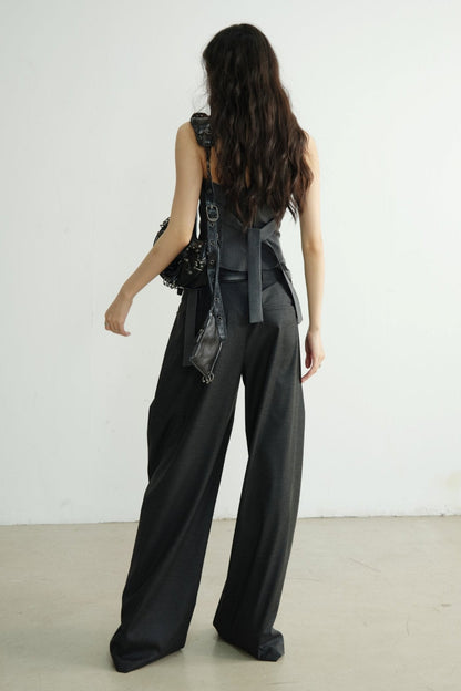 Cup Bandeau Tie Top