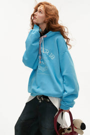 Bow Hat Rope Hooded Sweatshirt - My Store